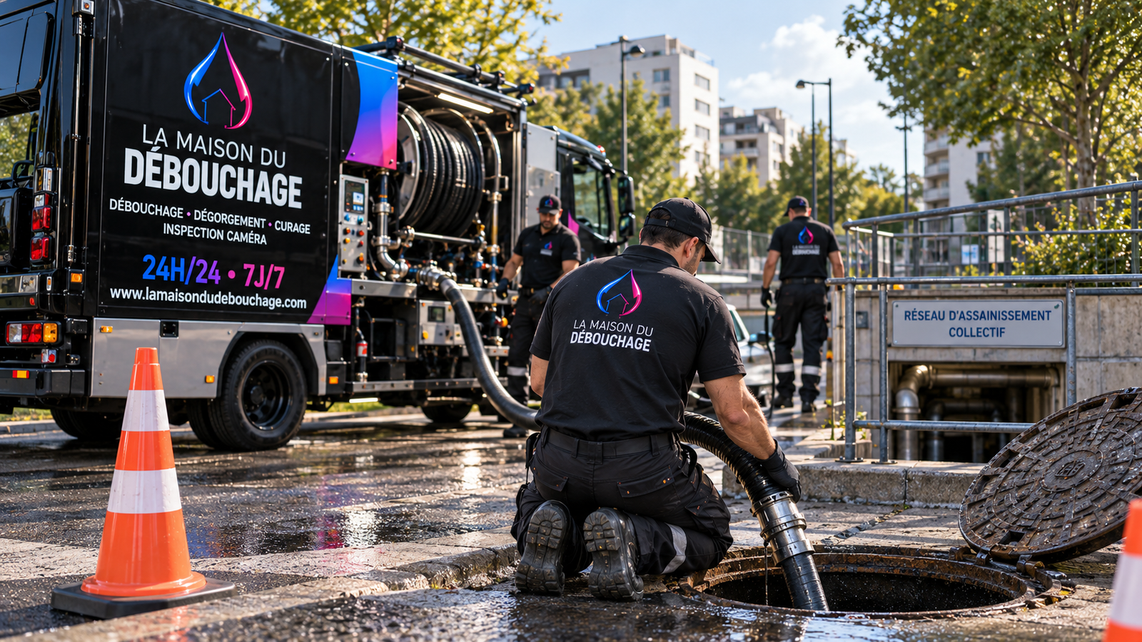 Assainissement professionnel pour entreprises et collectivités
