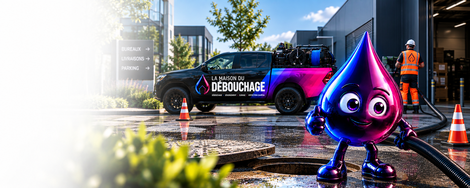 Débouchage professionnels collectivités